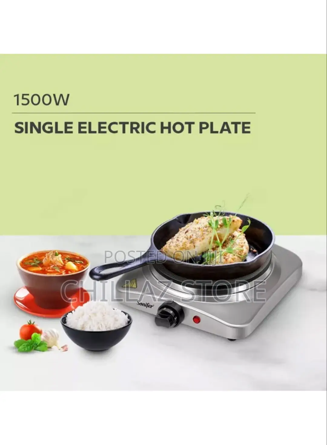 Sonifer Single Electric Hot Plate