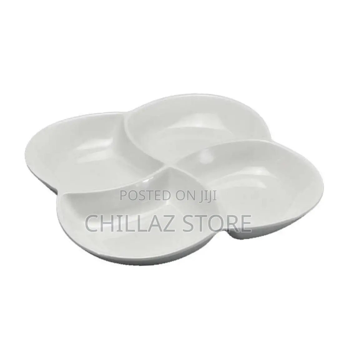 4 Portion Curved Plates 6pc –