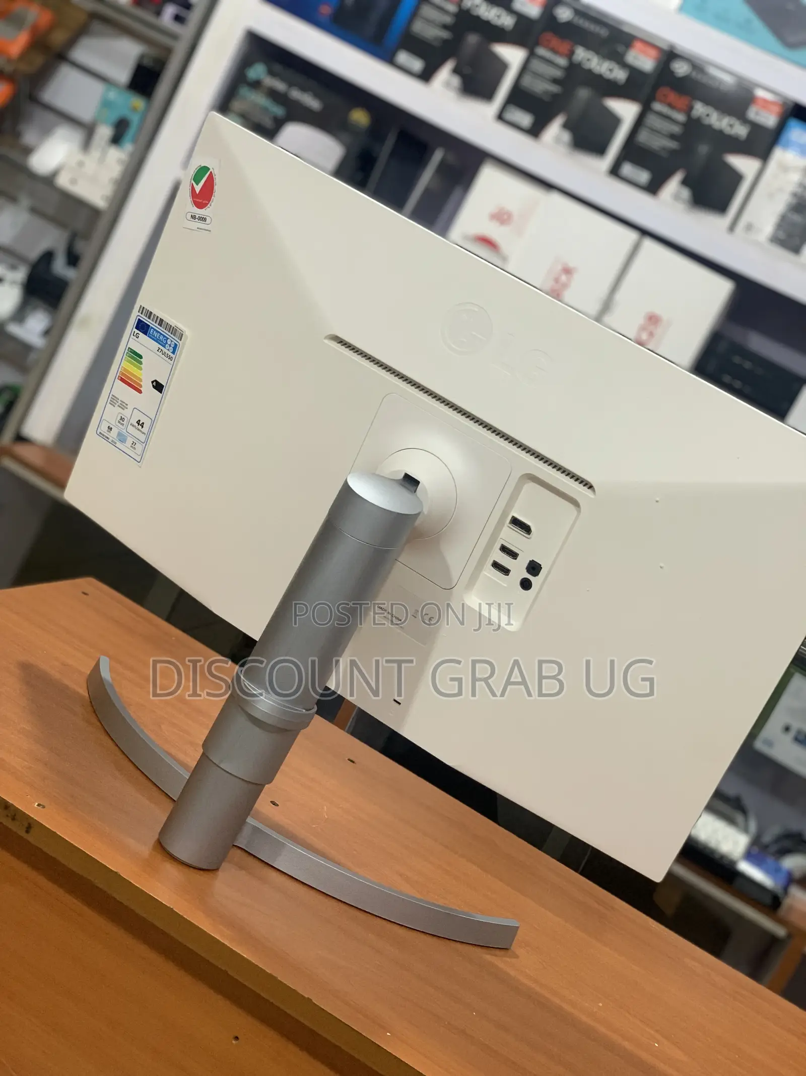 LG 27” IPS Monitor 3840 X 2160 Resolution