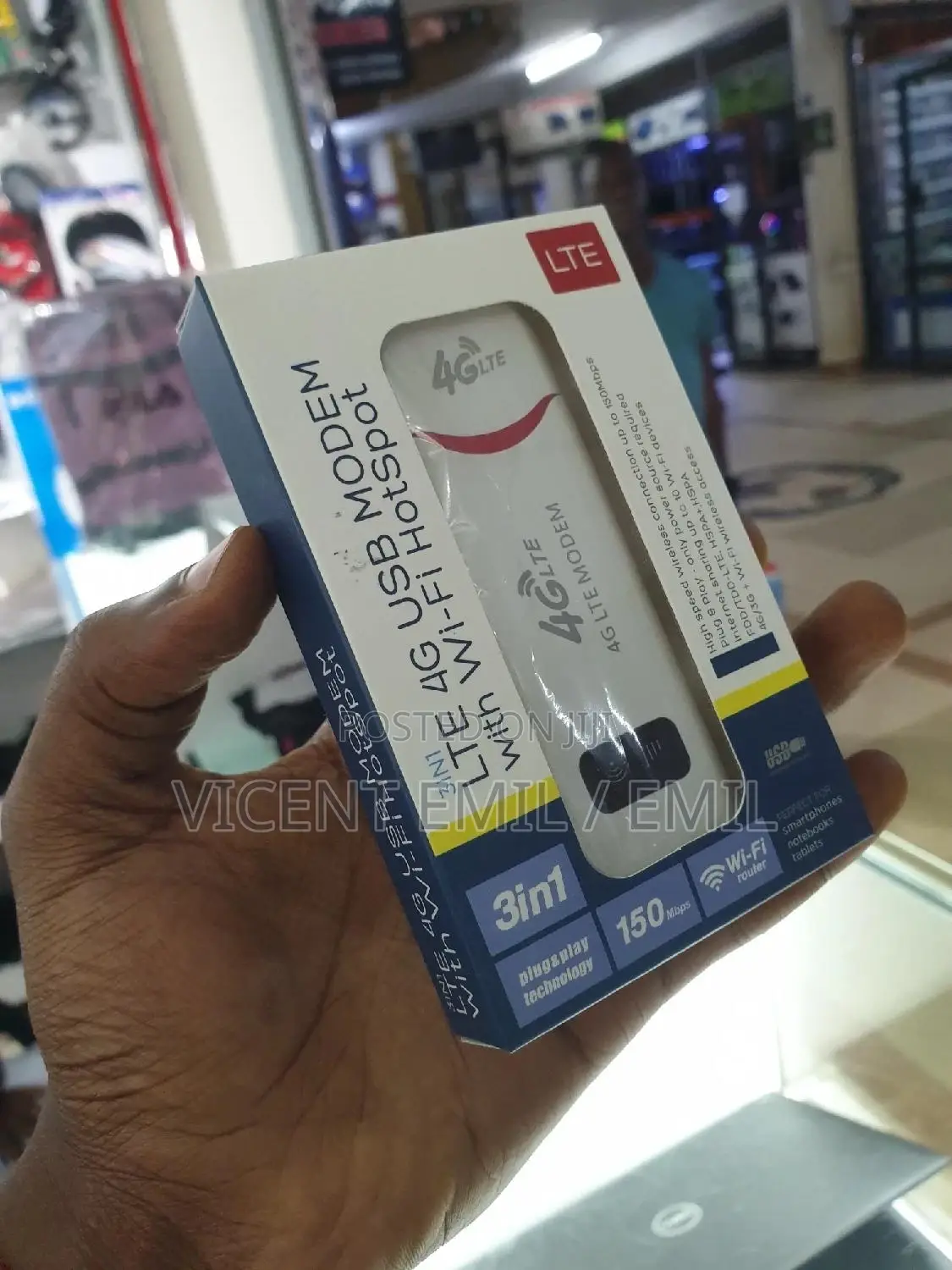 LTE 4G USB Modem With Wi-fi Hotspot 3 In 1 1