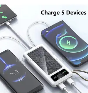 Portablesolar Charger Power Bank 20000mah,