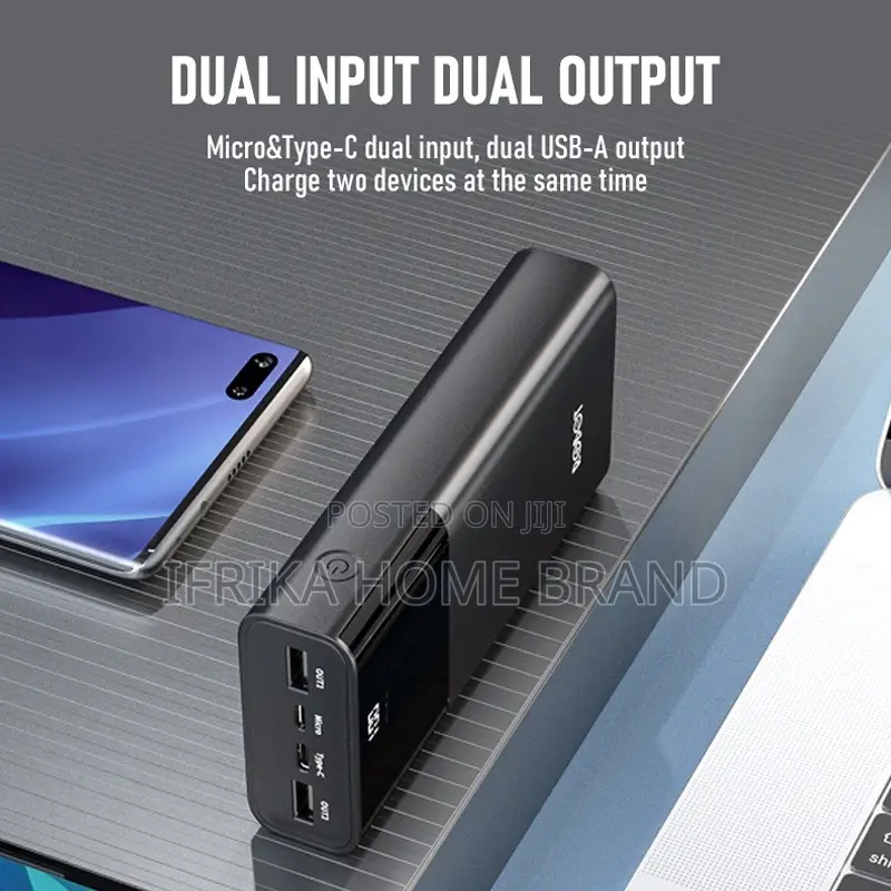 ROBOT Power Bank RT20 20000mah Powerbank Dual Input Output