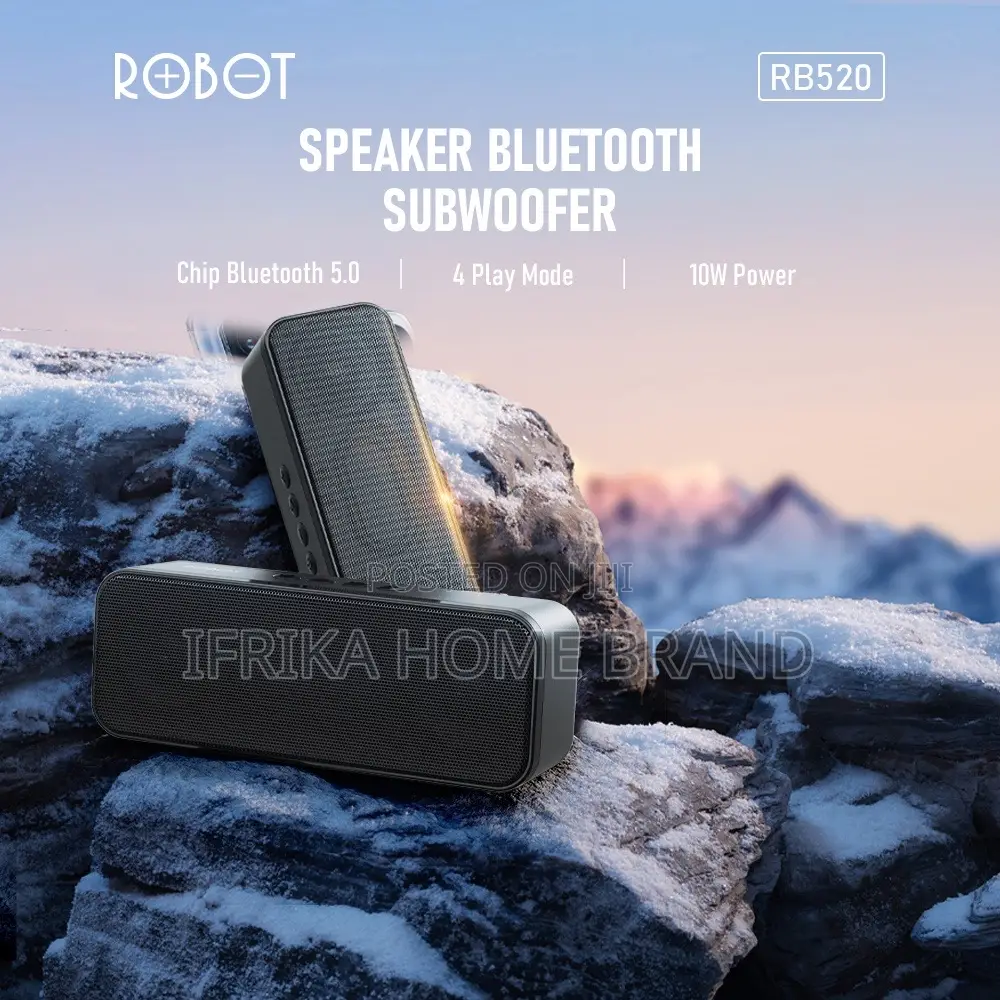 Robot Bluetooth Speaker RB520 BT 5.0 Super Bass