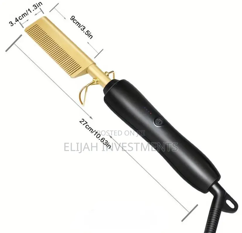 New Electric Hot Comb Hair Straightener