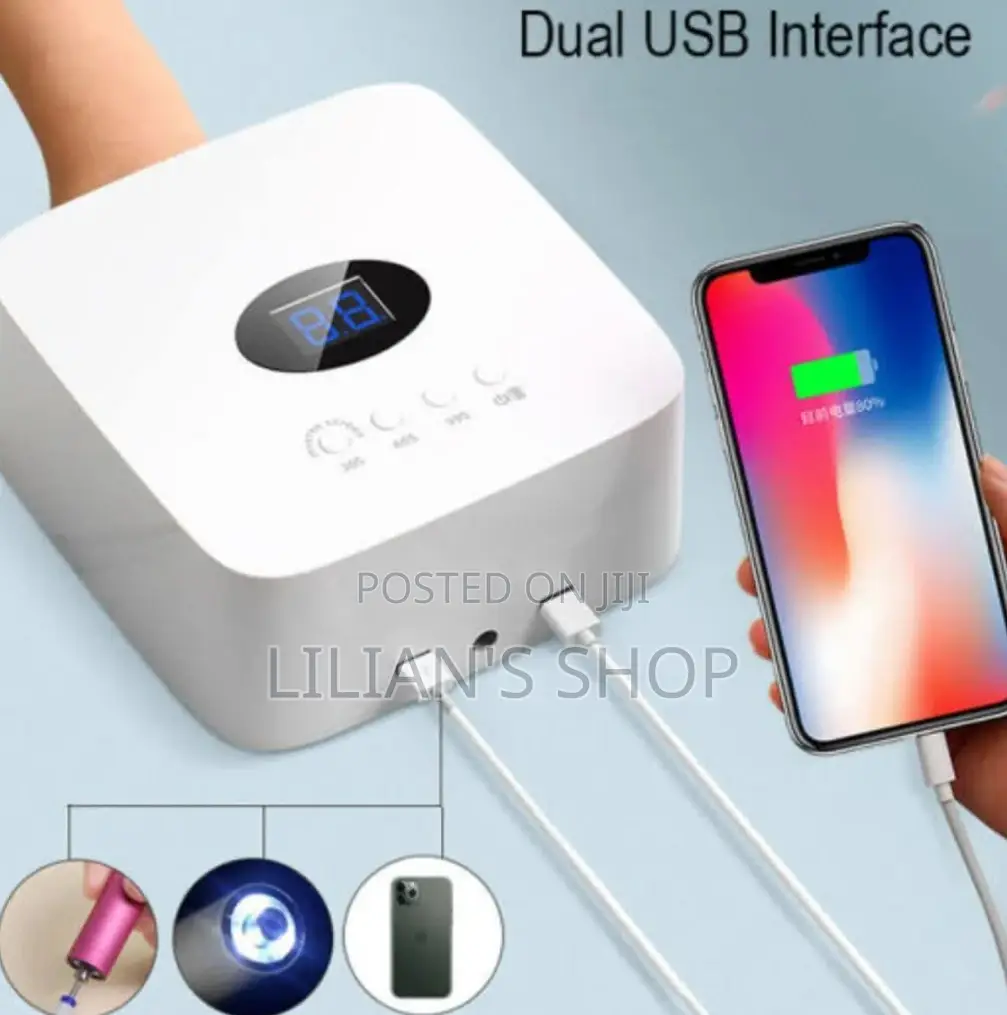 Rechargeable Cordless Uv Led Nail Lamp