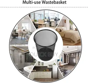Metal Mesh Dustbin for Office, Home, Kitchen Multipurpose