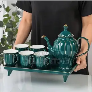 One Teapot 6cups 1tray Set