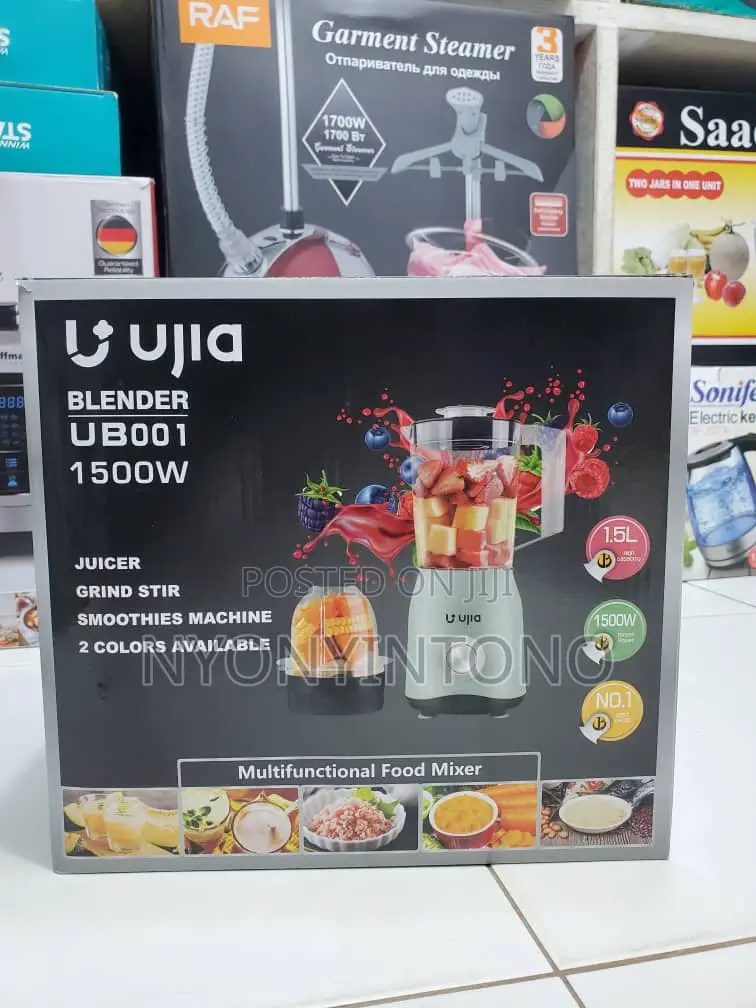Ujia Juice Blender With Unbreakable Jug and Powerful Motor.