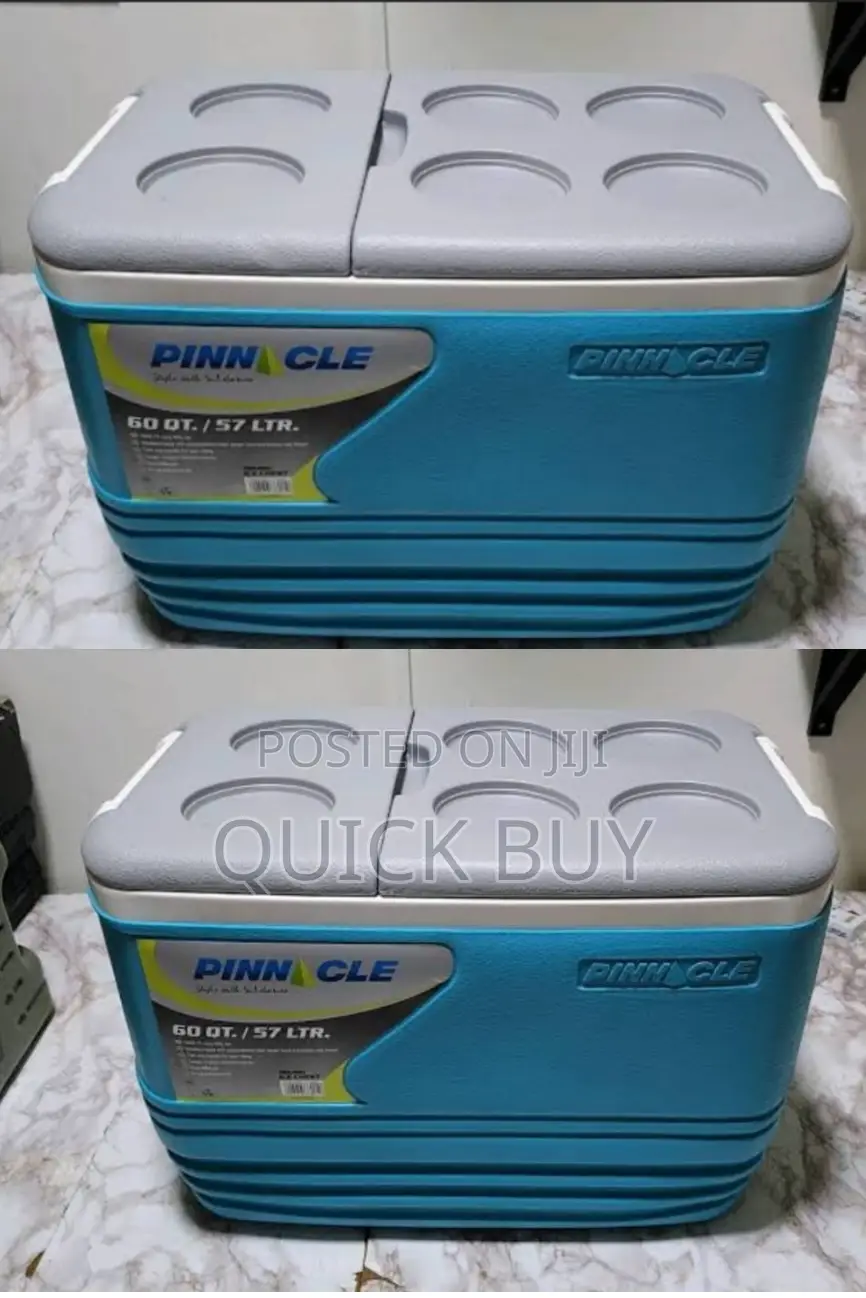 Coolers Pinnacle 57 Litres Ice Box, Holds Ice for 48 Hours