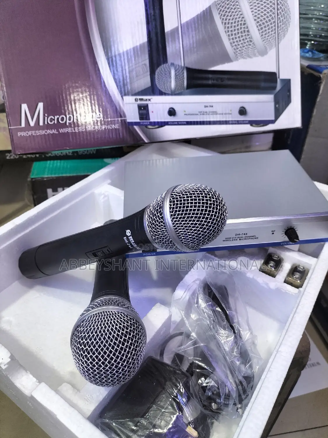 Microphone Dual Microphone Max Wireless Microphone