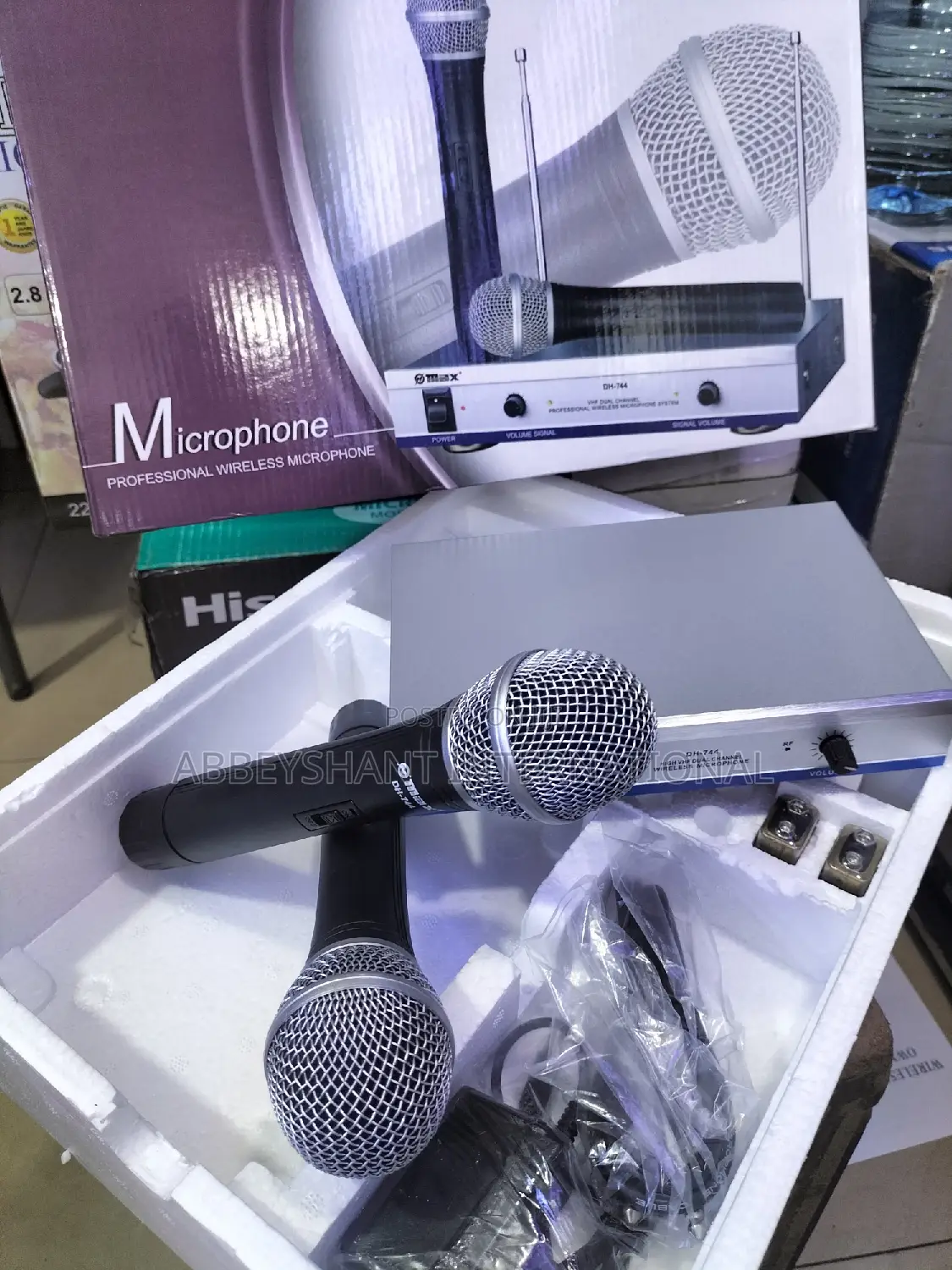 Microphone Dual Microphone Max Wireless Microphone