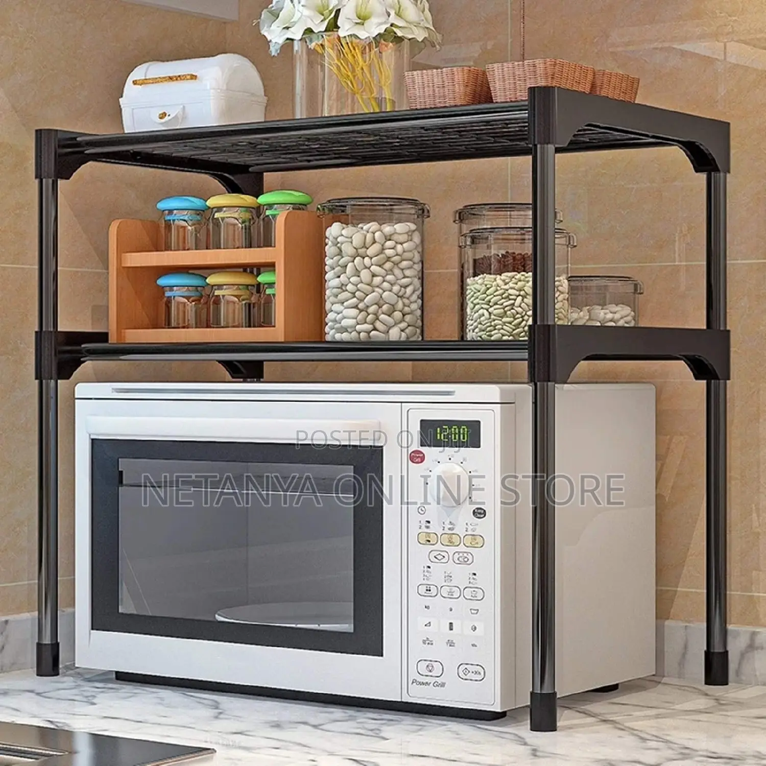 Solid Microwave Stand