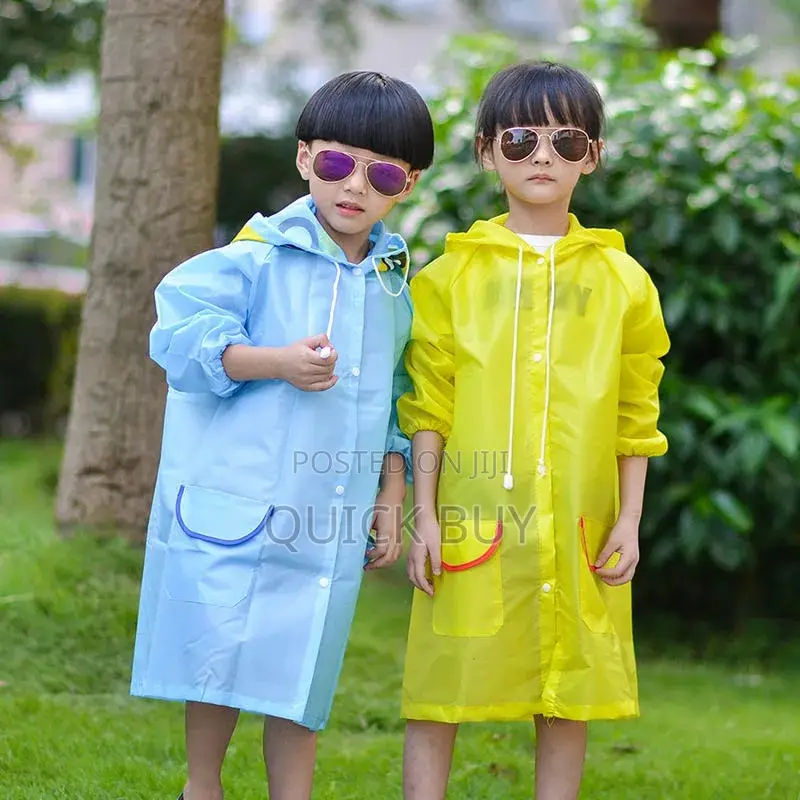 Portable Reusable Raincoats