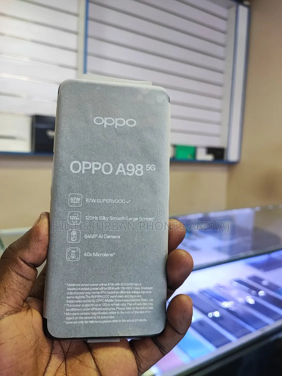 Oppo A98 256 GB Black