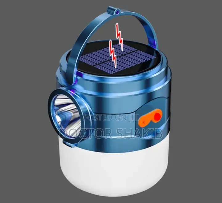 Solar Rechargeable Led Bulb Lamp HY-905