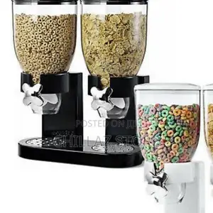 Double Kitchen Food Cereal Dispenser