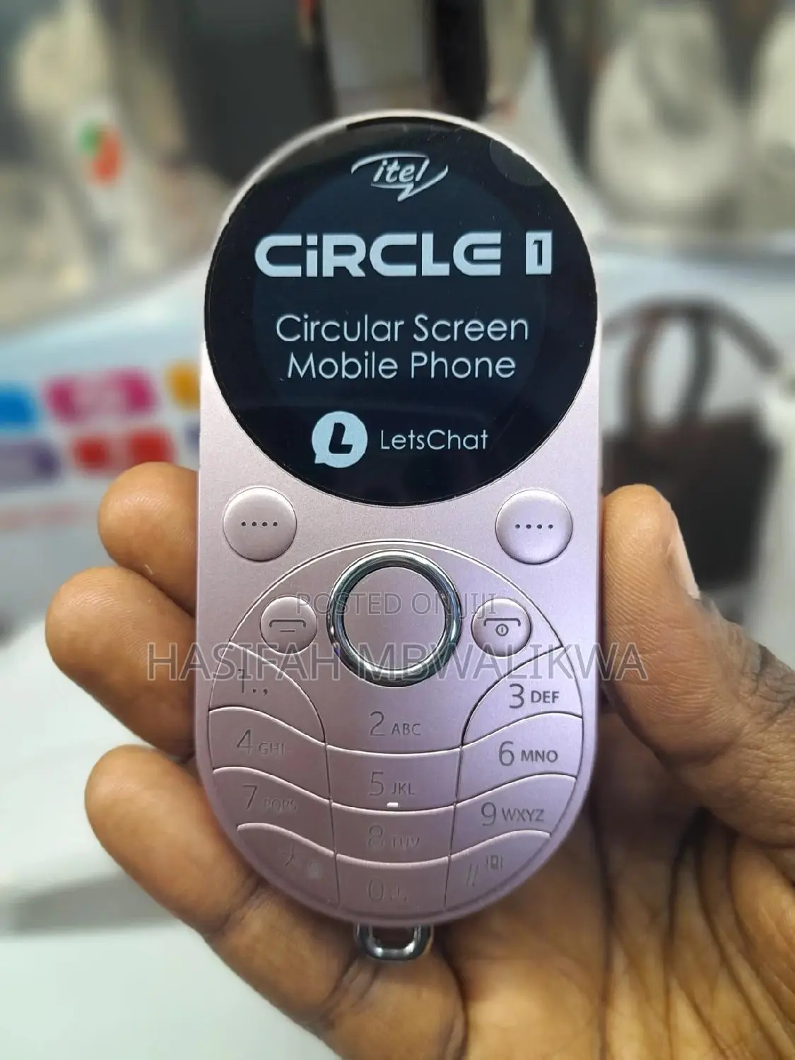 New Itel Circle 1 Pink