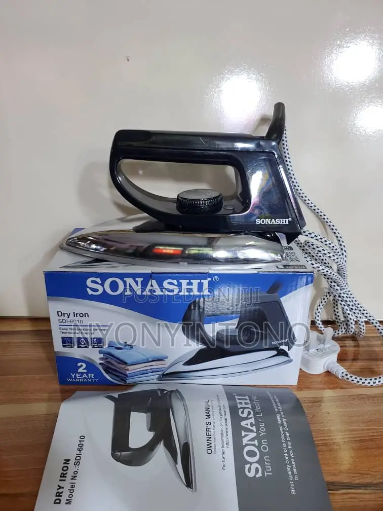 Sonashi High Quality Dry Iron With 2 Years Warranty.
