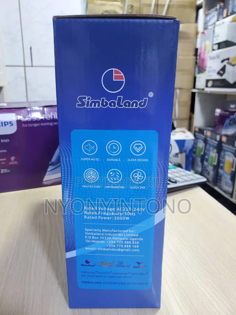 Simbaland Heavyduty Comercial Handheld Hair Dryer 2yrs Wrnty