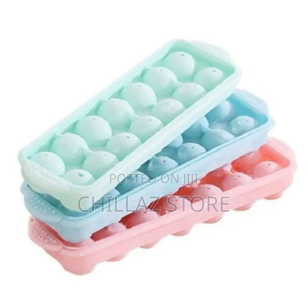 One Piece Ice Cube Tray – Green
