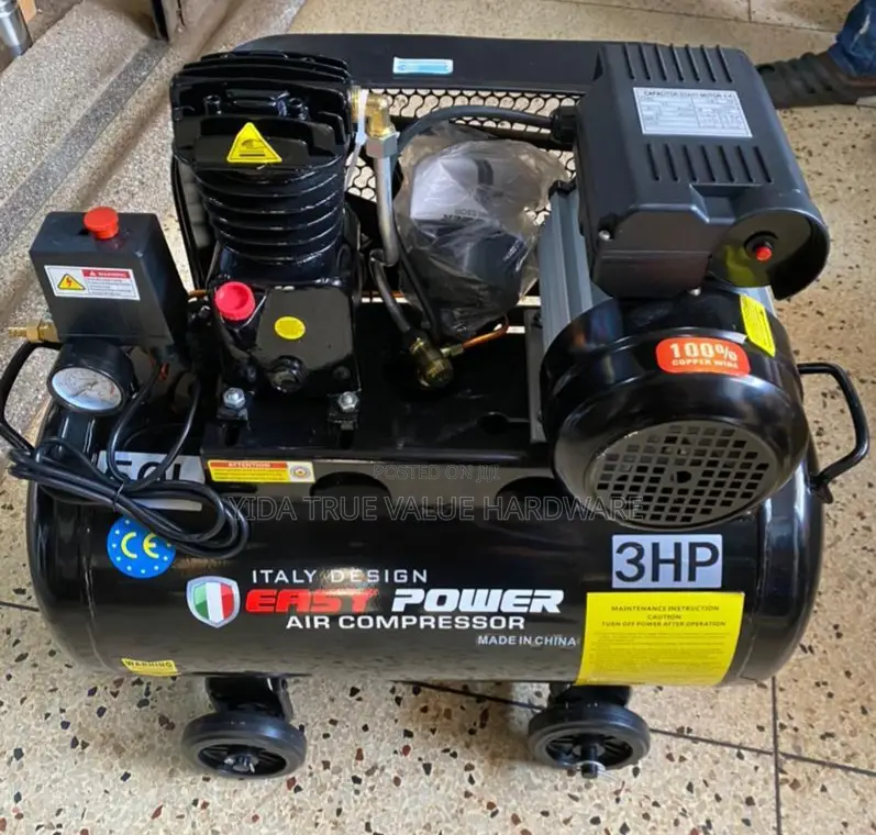 Air Compressor 50 Litres Single Piston Italy Brand