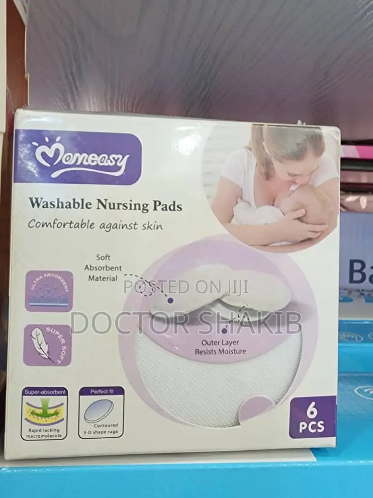 New 6pcs Momeasy Washable Nursing Pads