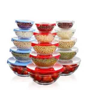 5 PCS Glass Bowl Set