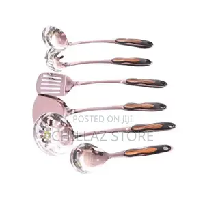 Pieces of Kitchen Serving Spoons- Silver