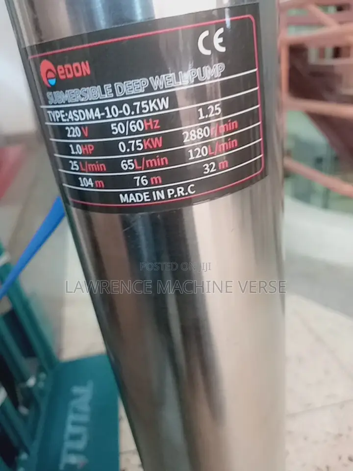 Water Pump 104m,76m,32m