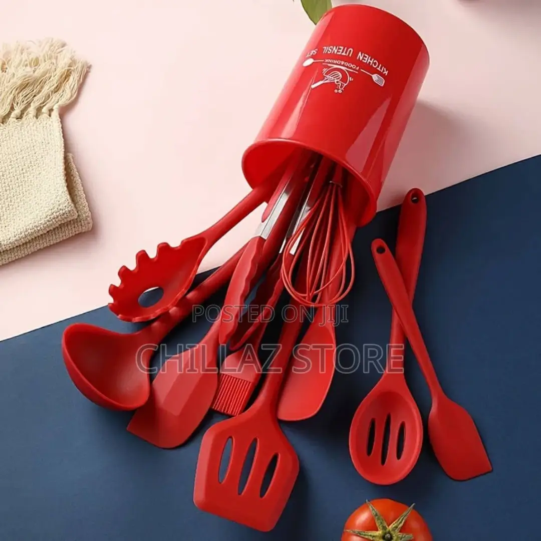 12pcs Wood Hand Silicone Kitchen