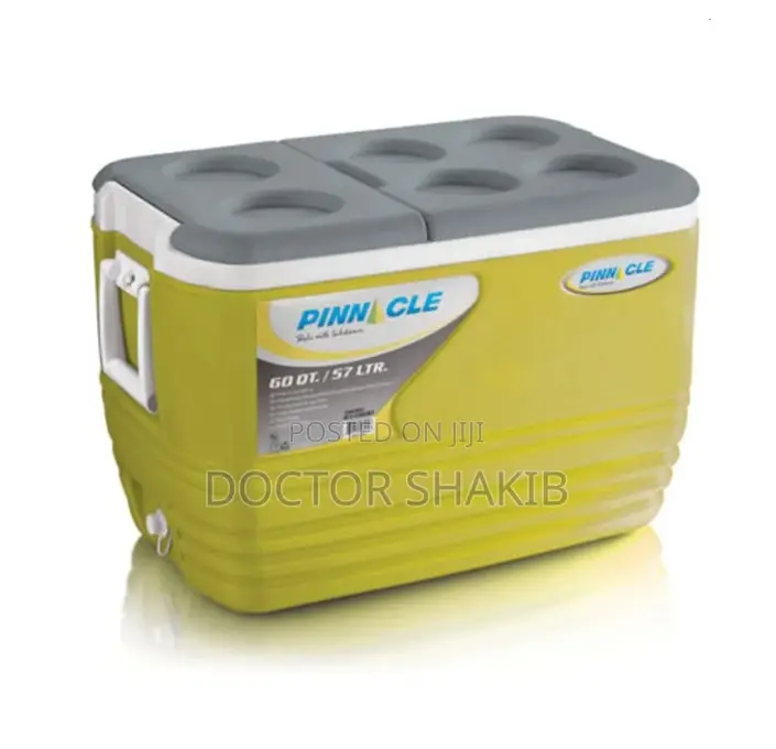New Portable Pinnacle Cooler 57L Ice Box