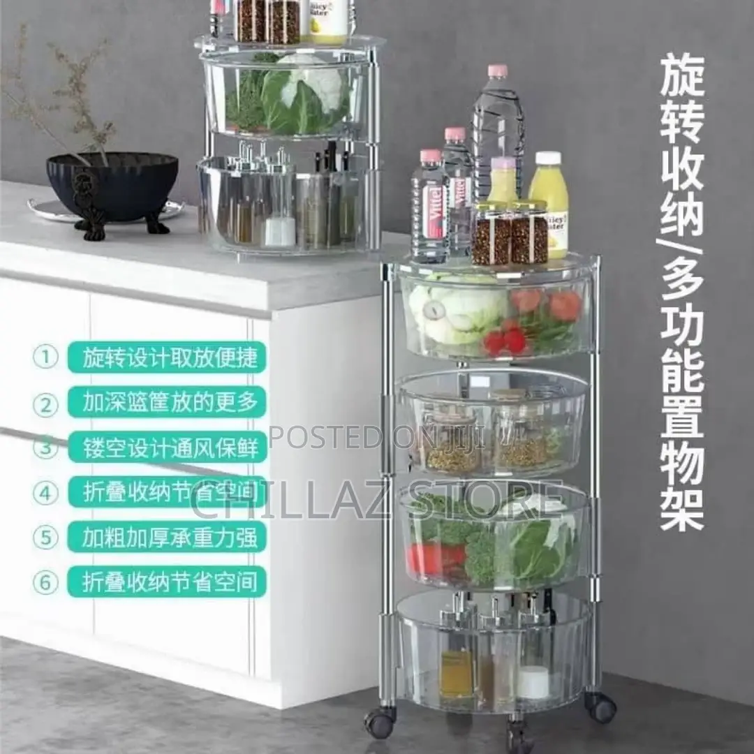 5 Layers Rotatable Storage Basket