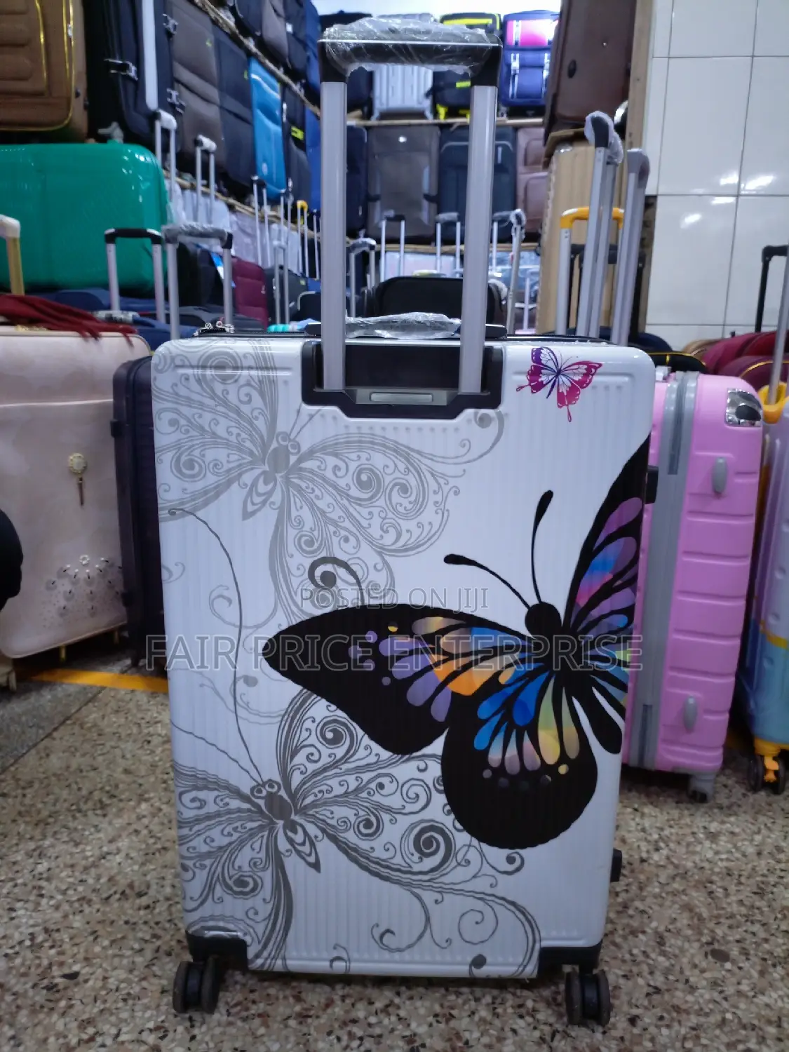 Plastic Suitcases in Medium Size