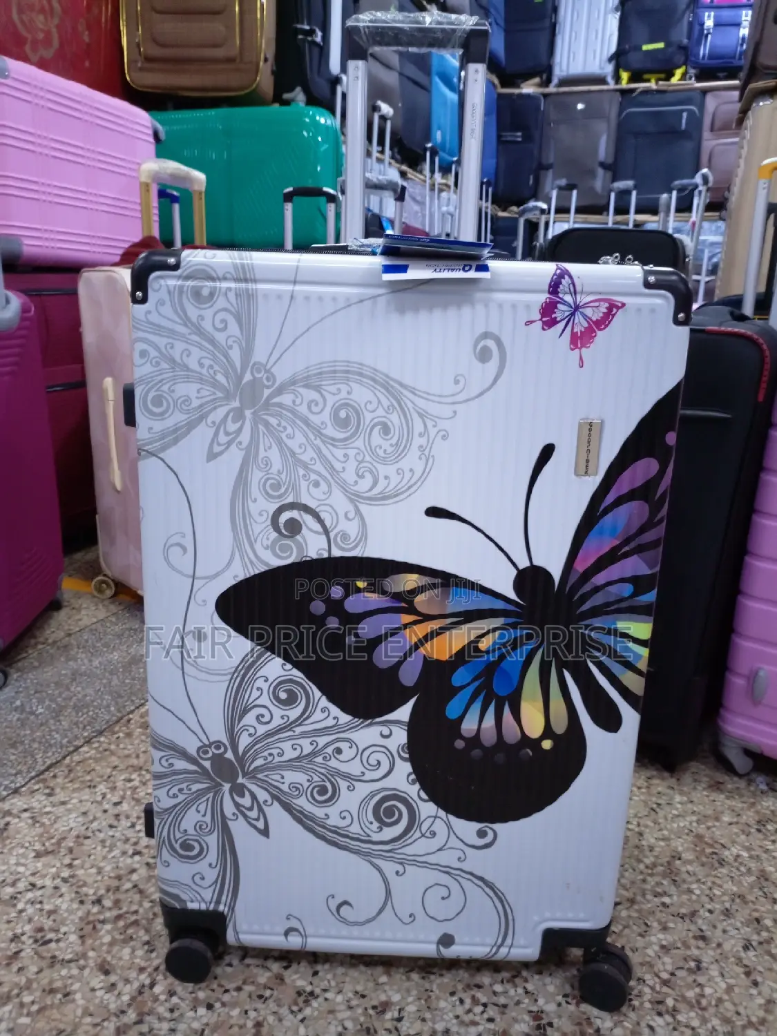 Plastic Suitcases in Medium Size