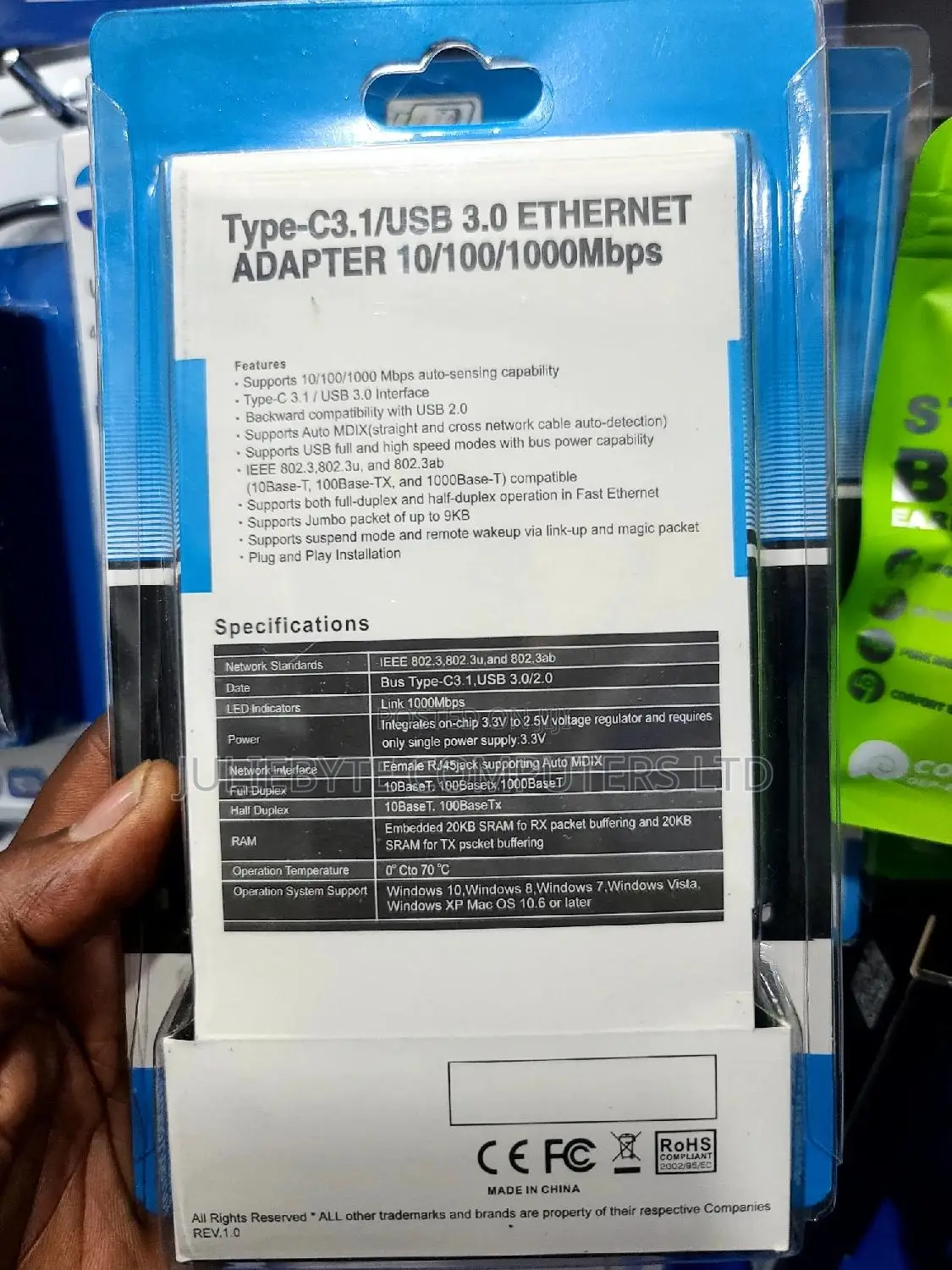 USB 3.0 Ethernet Adapter