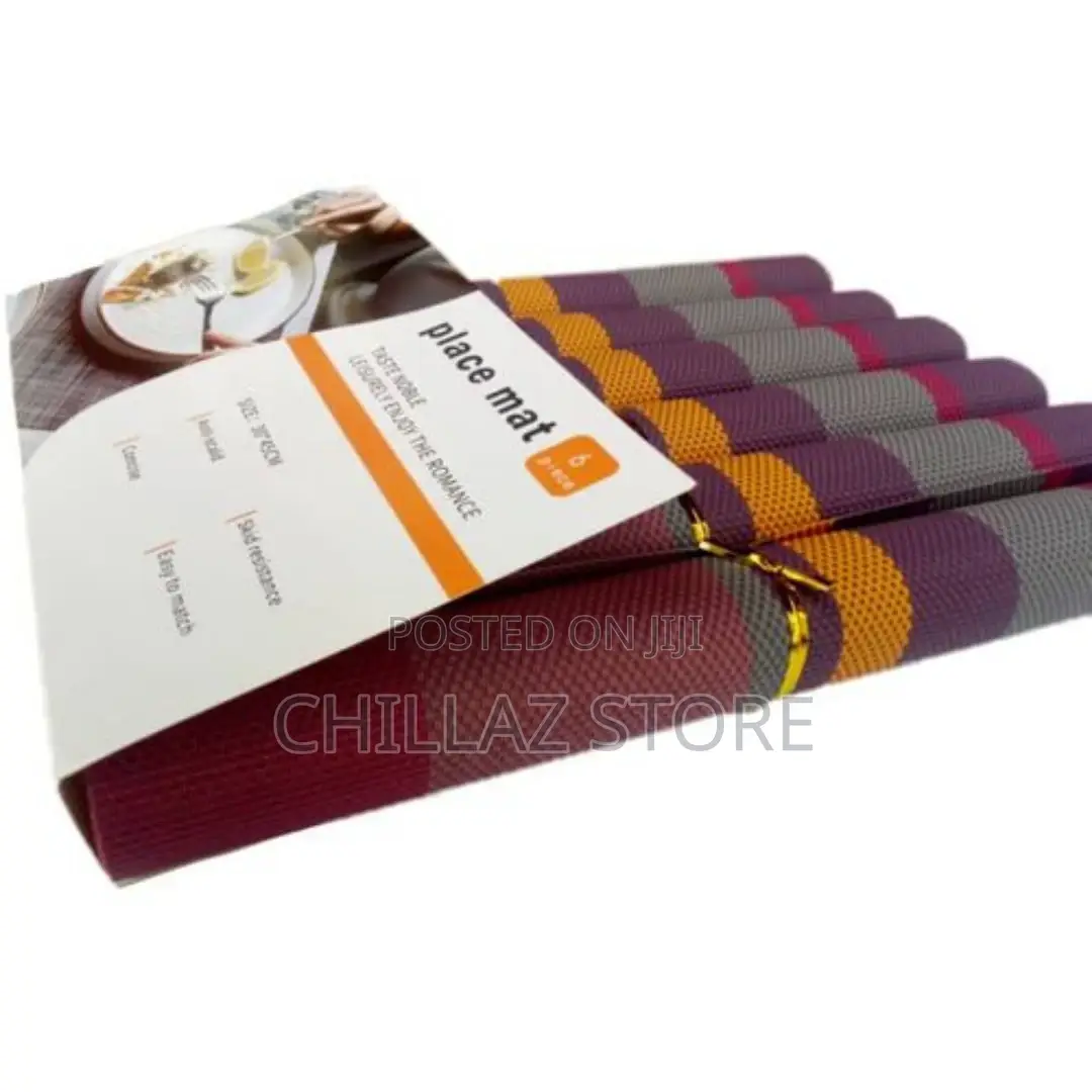 6 PCS Table Place Mats – Multicolourack