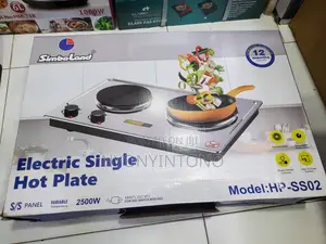 Simbaland High Qlty Double Solid Hotplate With 1yr Warranty