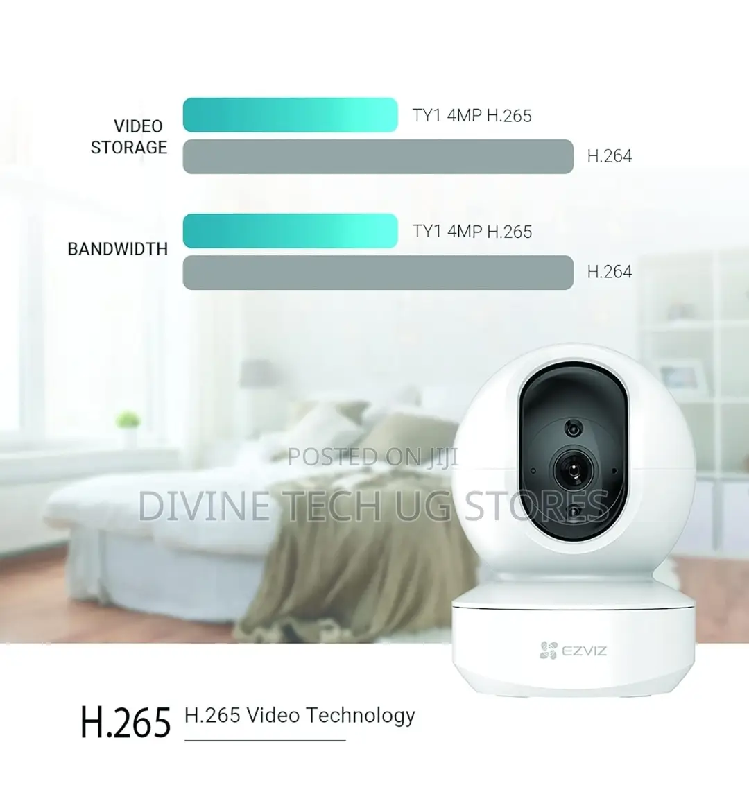 EZVIZ TY1 4MP PTZ Wifi Indoor Security Camera