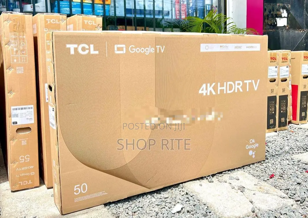 TCL 50inch New HDR Google TVS