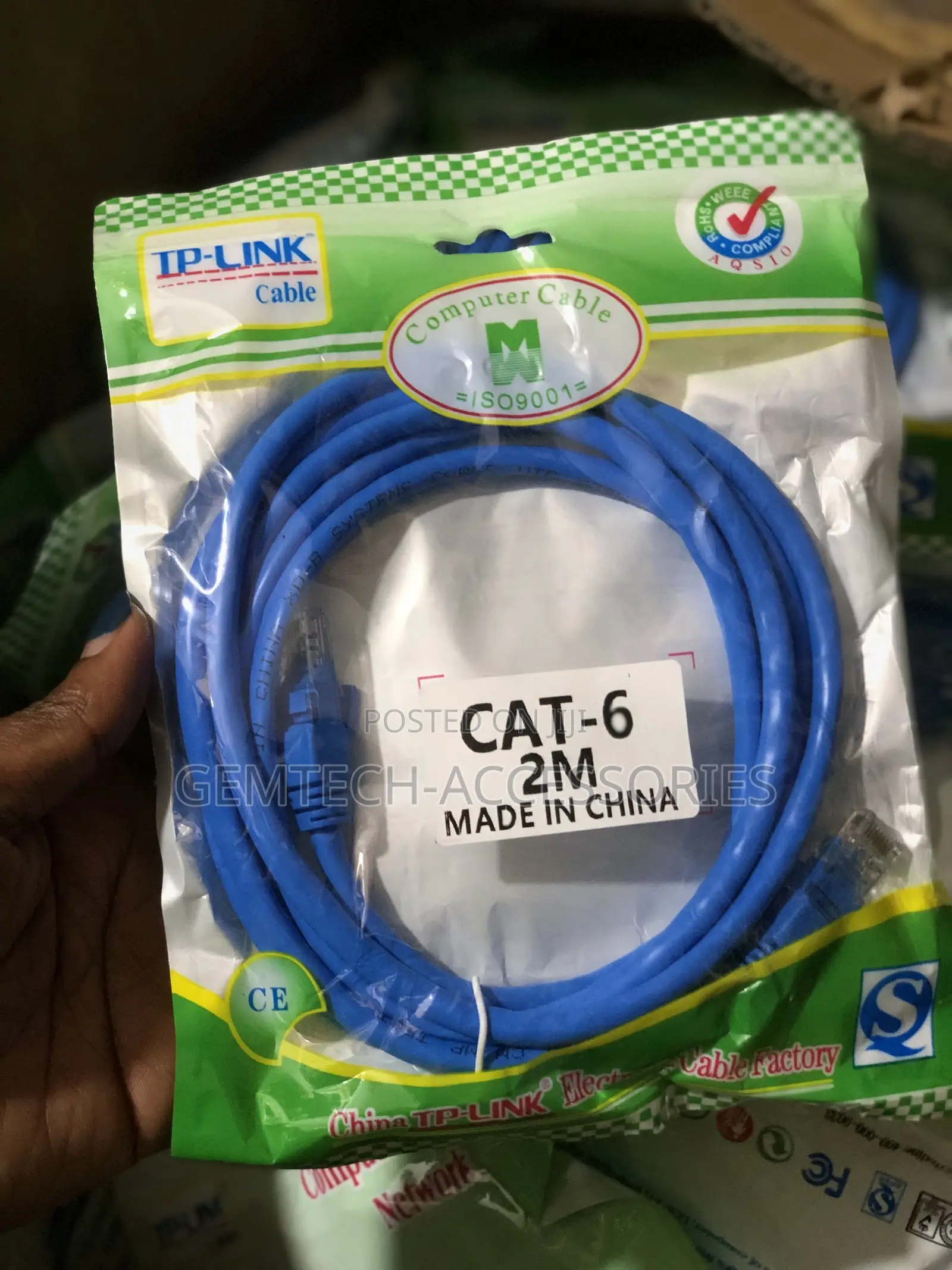Ethernet Cable,Lan, Patch Code Cable 3m