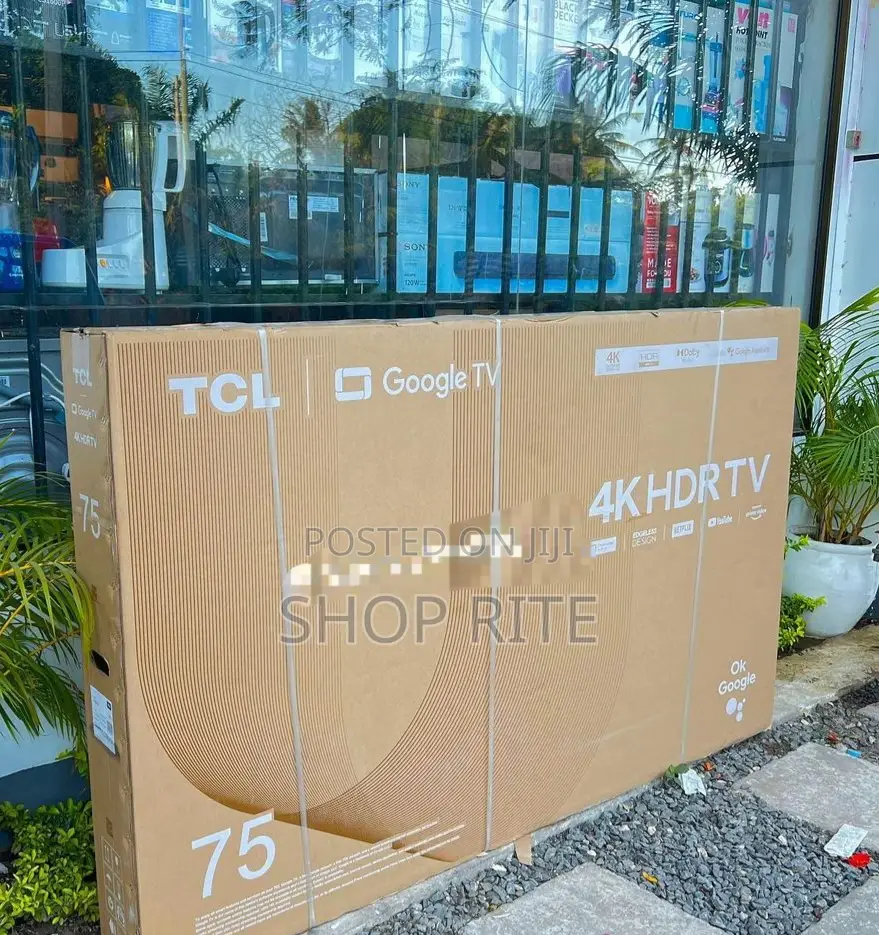 Beyi Powa TCL 75inch Smart HDR TVS