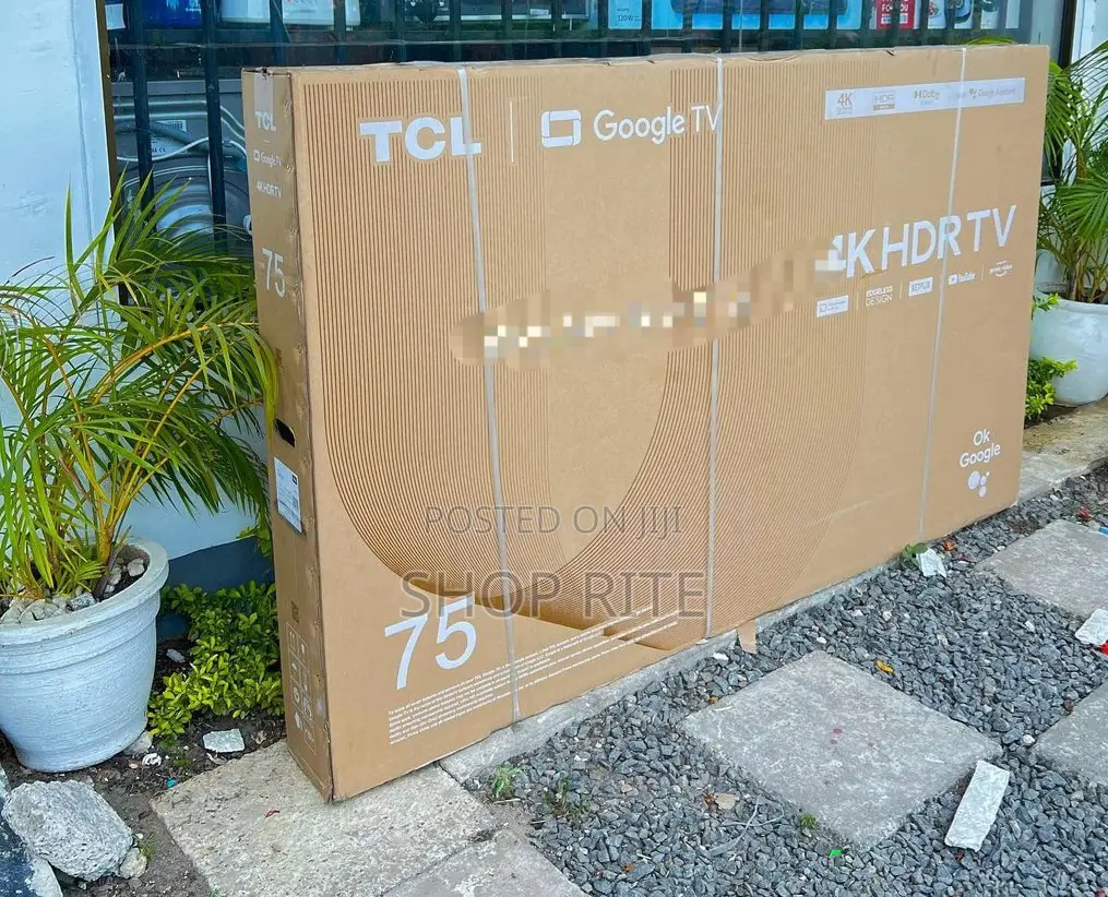 Beyi Powa TCL 75inch Smart HDR TVS