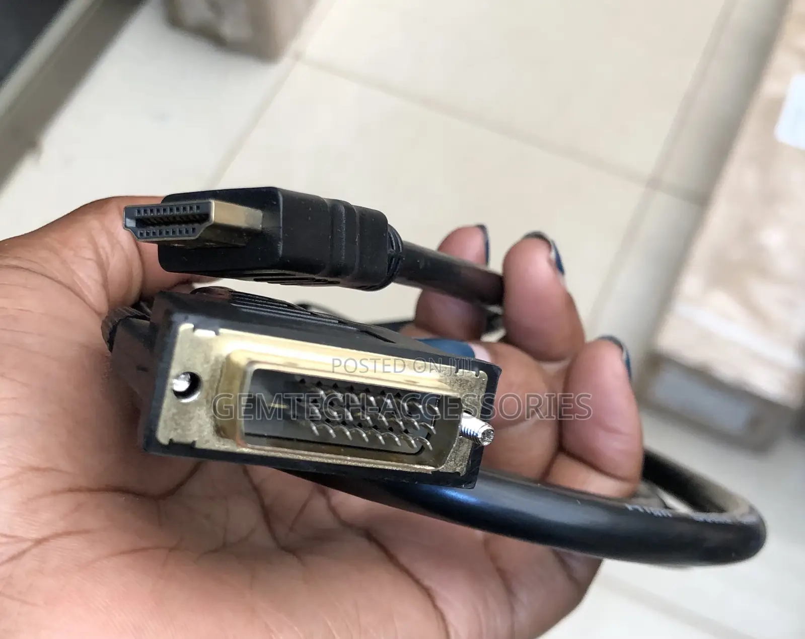 Hdmi to Dvi Cable 1.5m