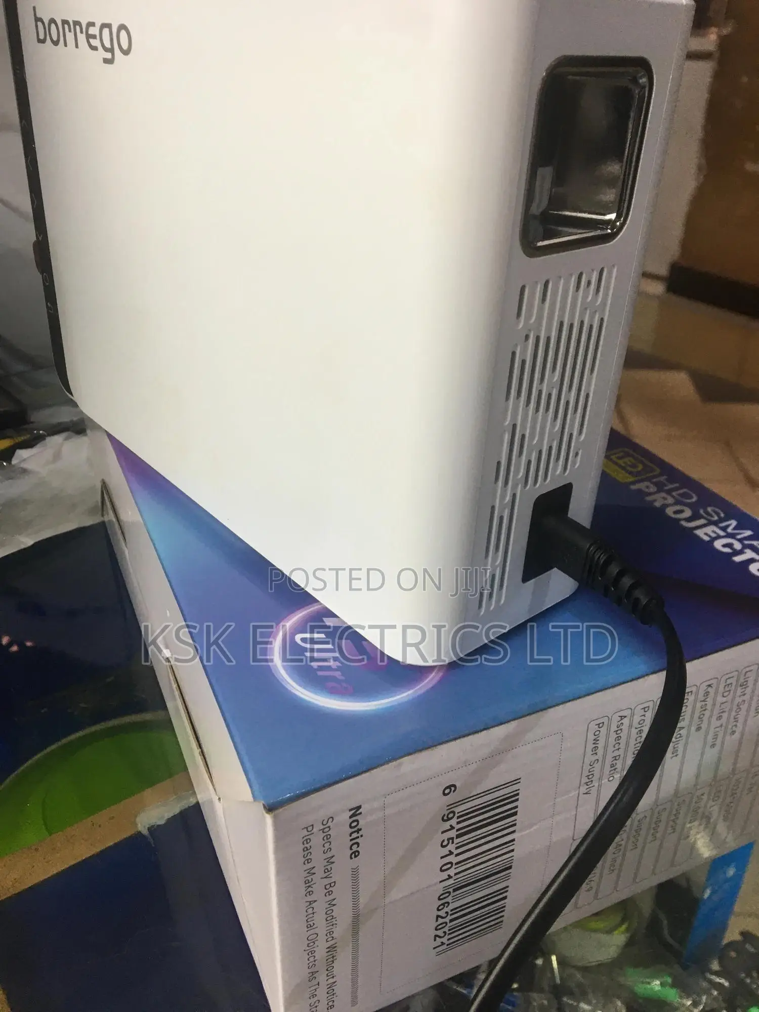 Borrego T5 HD LED Smart Projector Multimedia Home Theater -