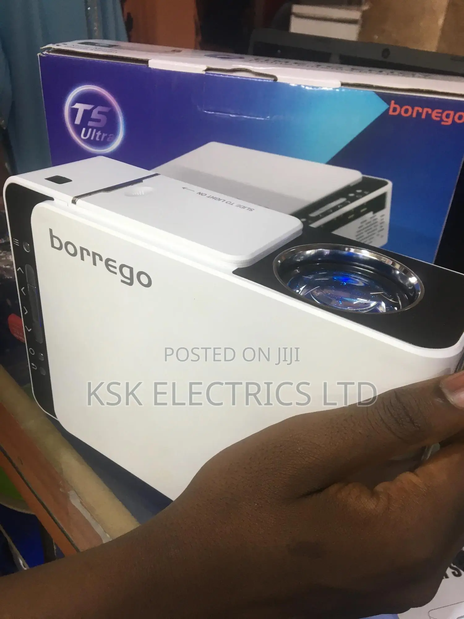 Borrego T5 HD LED Smart Projector Multimedia Home Theater -