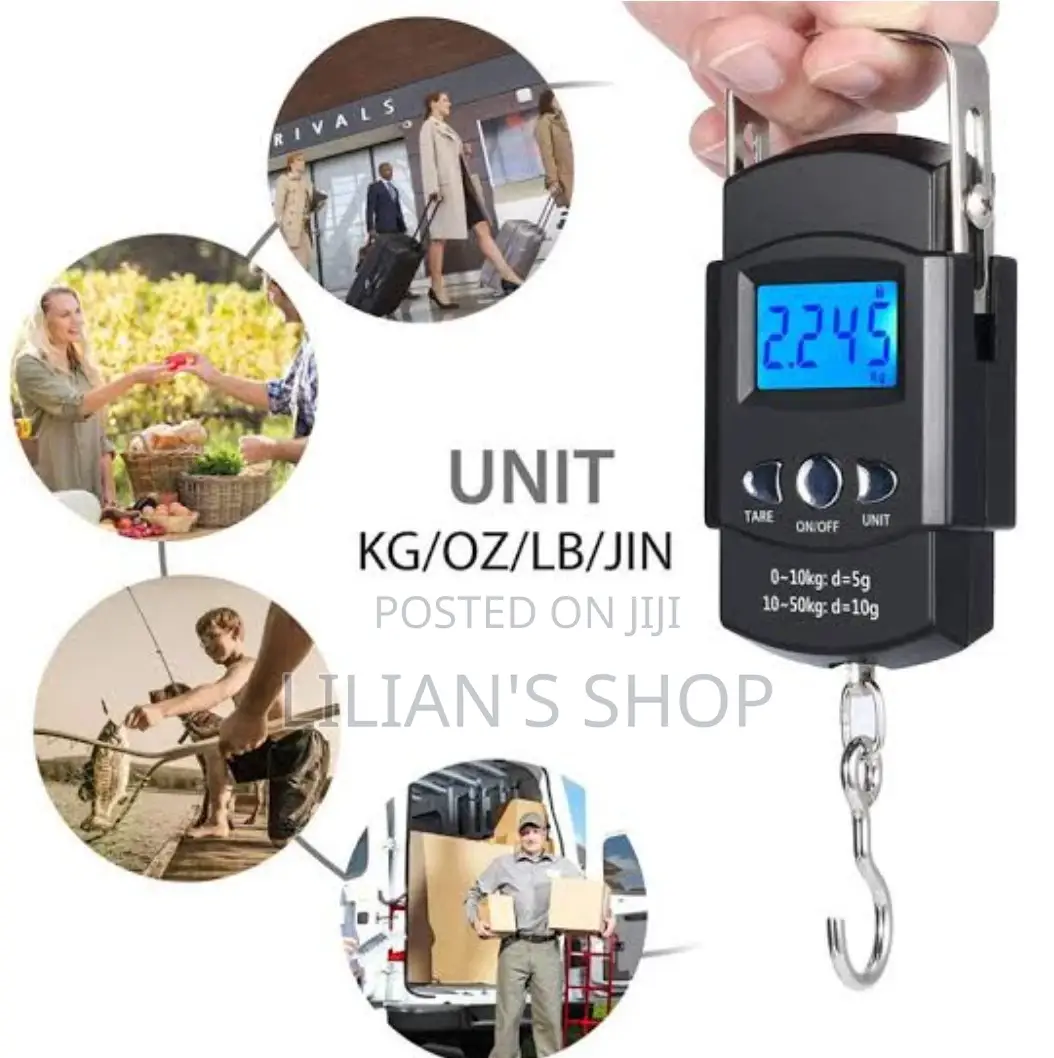 LCD Display Electronic Travel Scale - 50kgs