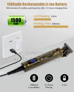 Upgraded T - Blade Hair Trimmer for Men