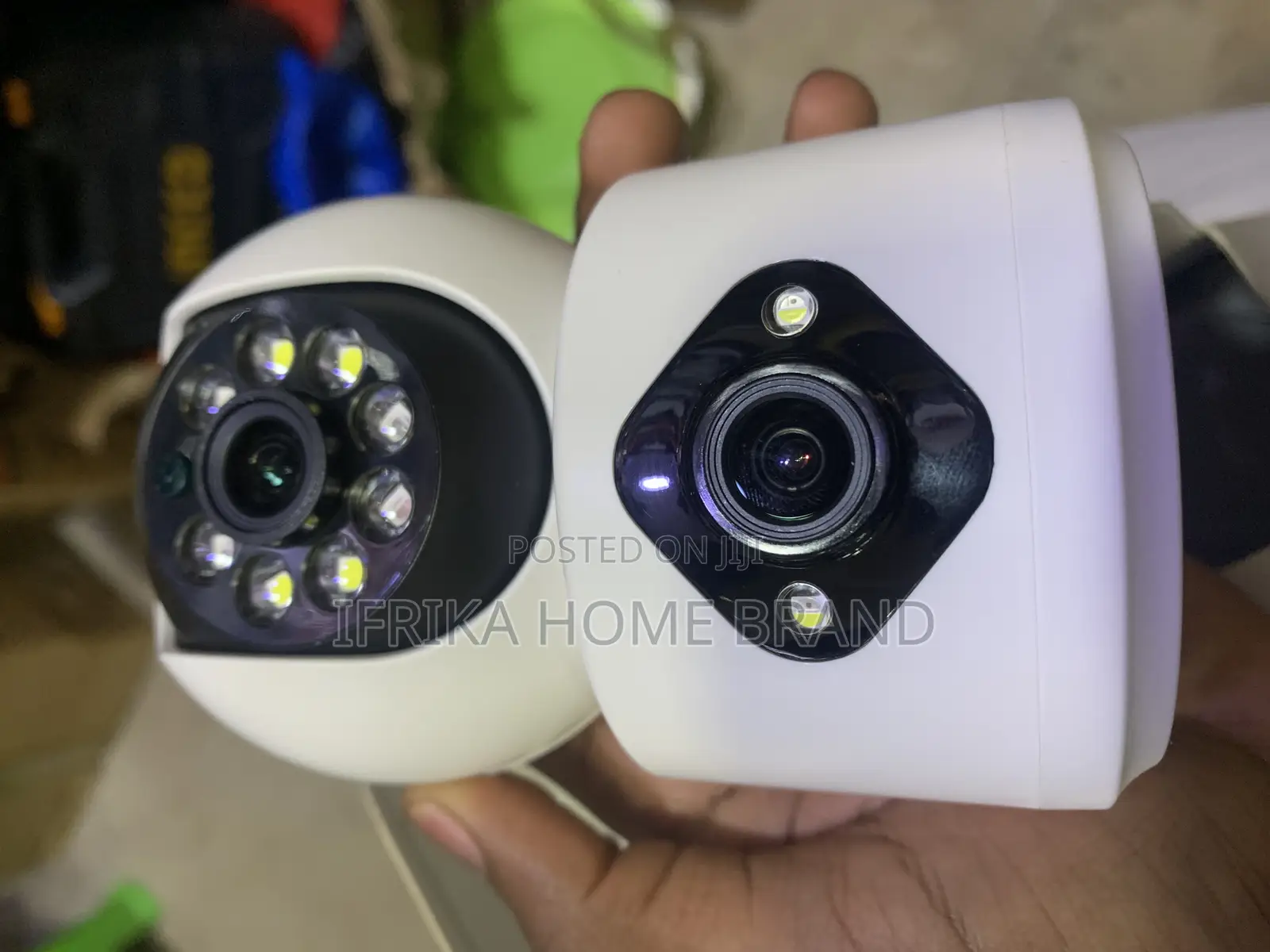 Dual Lens Wifi CCTV IP Camera Zoom Wireless Outdoor