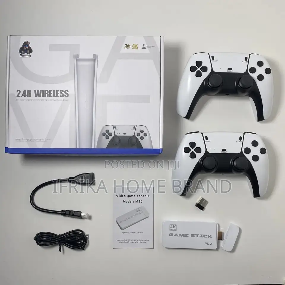 M15 Game Stick Video Game Console Double Wireless Pads