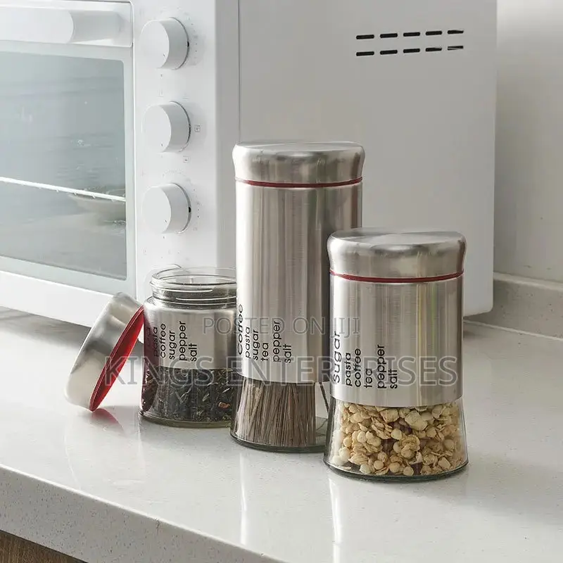 3pc Storage Containers Set With Lids